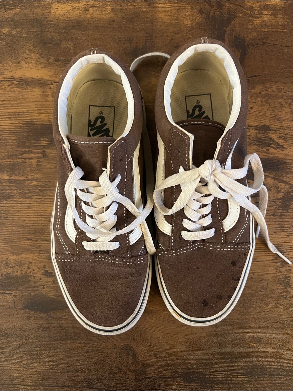 Women’s Vans Brown Suede Old Skool Sneakers